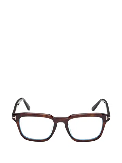 Tom Ford Square-frame Glasses In Multi