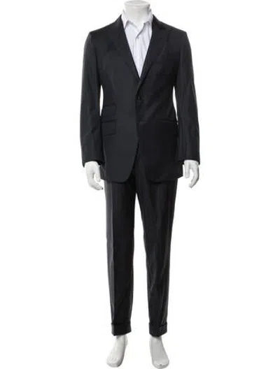 Pre-owned Tom Ford Wool Two-piece Suit In Black