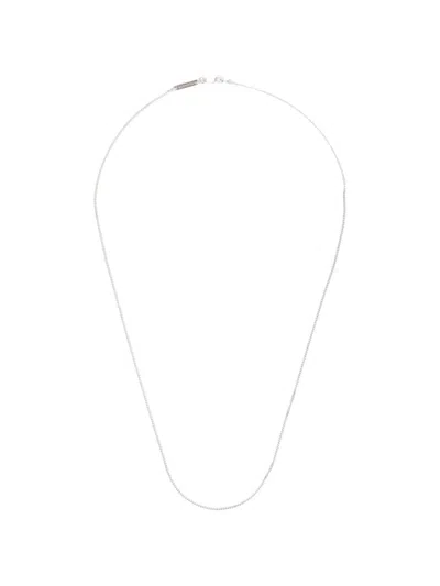 Tom Wood Jil Chain Necklace In Metallic