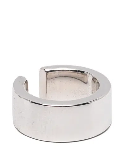Tom Wood Polished Ear Cuff In Metallic