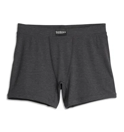 Tomboyx Bamboo Rib 4.5" Trunks In Gray