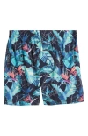 Tommy Bahama Cotton Pajama Boxers In Navy Floral