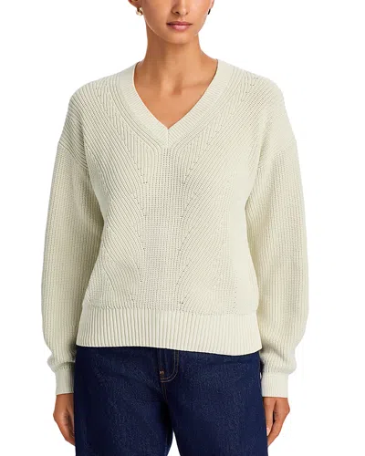 Tommy Bahama Salt & Sea Wash Cotton V Neck Sweater In Multi