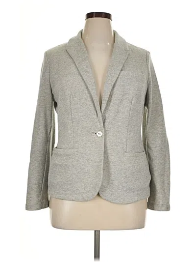 Pre-owned Tommy Hilfiger Blazer Jacket In Gray