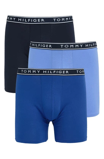 Tommy Hilfiger Boxer Briefs In Persian Blue