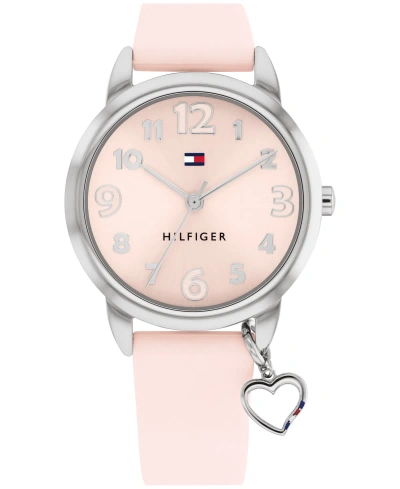 Tommy Hilfiger Kids Quartz Pink Silicone Watch 34mm
