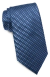 Tommy Hilfiger Micro Neat Dot Tie In Navy/ Blue