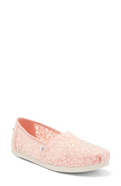 Toms Alpargata Lace Slip-on In Multi