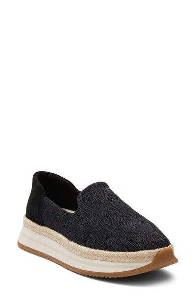 Toms Jocely Slip-on Trainer In Black