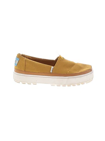Pre-owned Toms Sneakers In Yellow