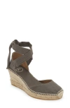 Toni Pons Julia Wraparound Espadrille Wedge In Caqui Khaki