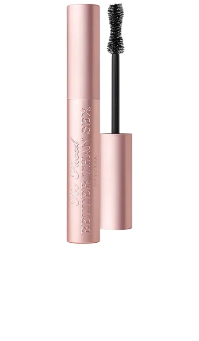 Too Faced Better Than Sex Volumizing & Lengthening Mascara Black Standard Size Black - 0.27 oz/ 8 ml
