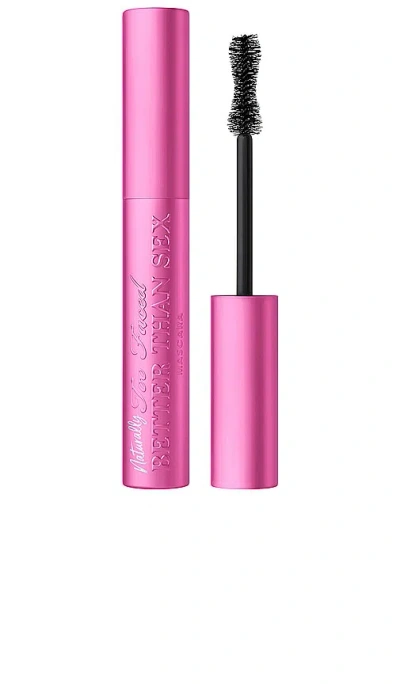Too Faced Naturally Better Than Sex Lengthening And Volumizing Mascara 0.26 oz In Black