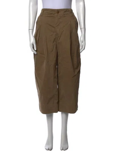 Pre-owned Toogood Wide Leg Pants In Brown