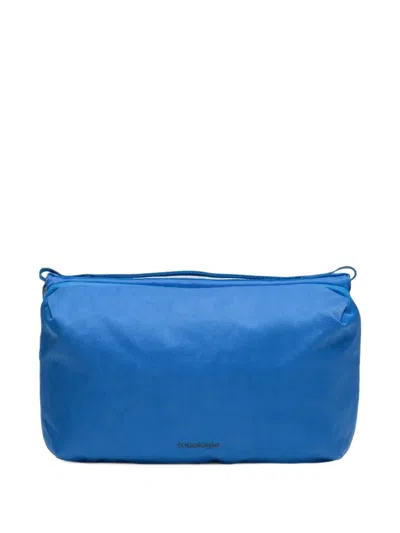 Topologie Large Bottle Sacoche Clutch Bag In Blue