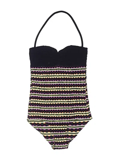 Pre-owned Tori Praver One Piece Swimsuit In Black