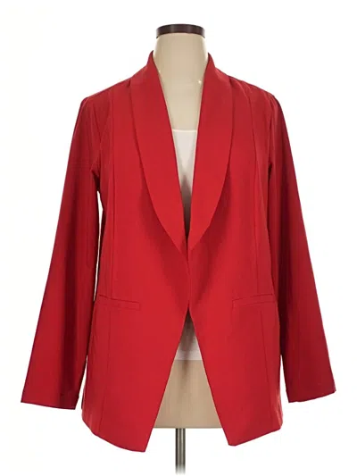 Pre-owned Torrid Blazer Jacket In Red
