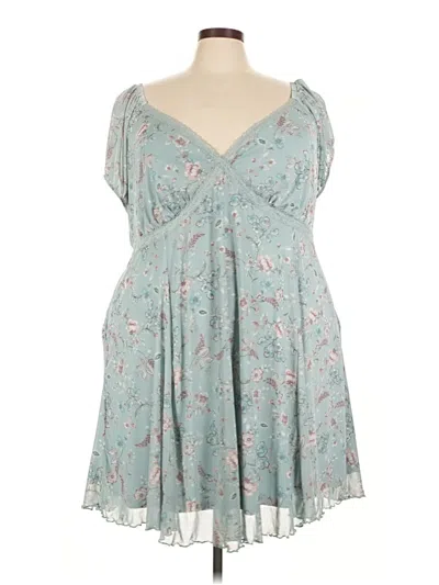 Pre-owned Torrid Casual Dress In Blue