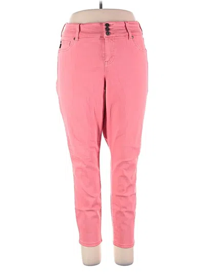 Pre-owned Torrid Casual Pants In Pink