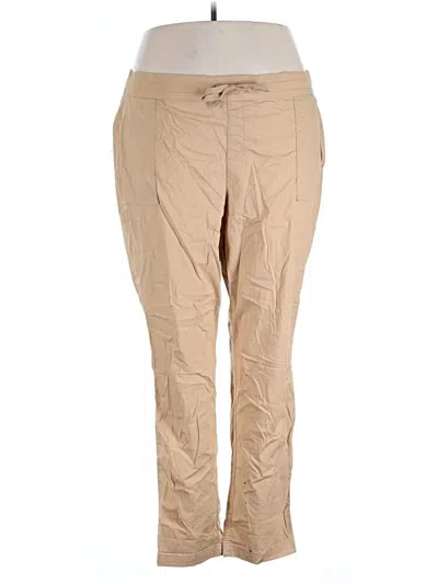 Pre-owned Torrid Casual Pants In Tan