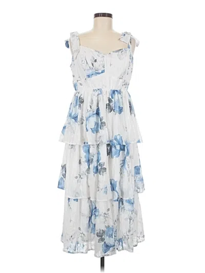 Pre-owned Torrid Cocktail Dress In Blue