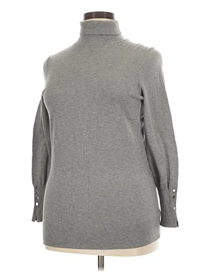 Pre-owned Torrid Turtleneck Sweater In Gray