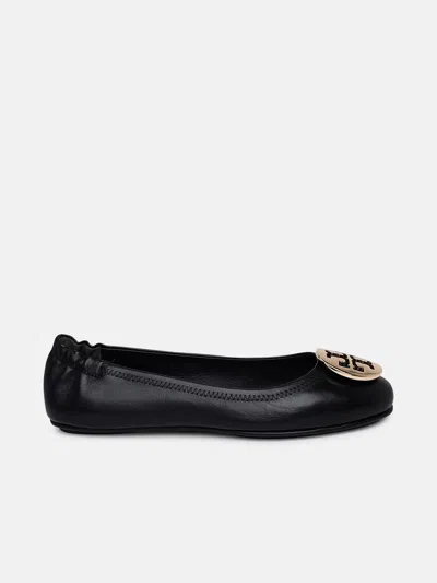 Tory Burch Ballerina Minnie In Black