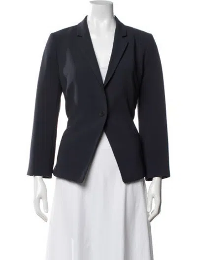Pre-owned Tory Burch Blazer In Blue