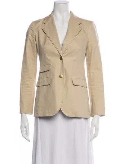 Pre-owned Tory Burch Blazer In Neutrals