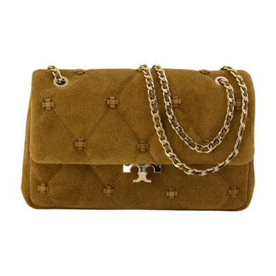 Tory Burch Bunny Knot Small Shoulder Bag -  - Leather - Brown