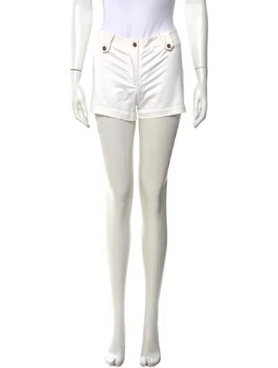 Pre-owned Tory Burch Mini Shorts In Neutrals