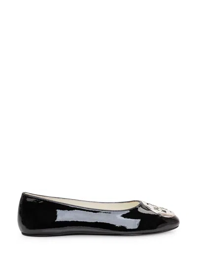 Tory Burch Reva Ballet Flats In Perfect Black