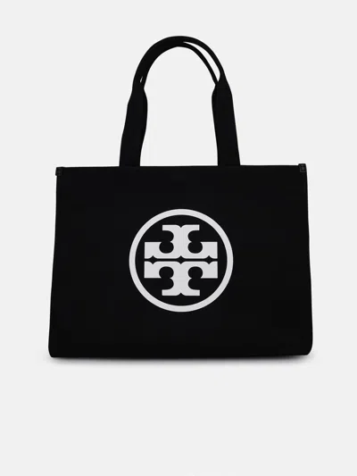 Tory Burch Shopping Ella Canvas In Black