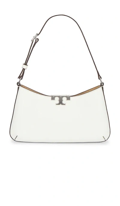 Tory Burch Soft Slim Shoulder Bag In Cream