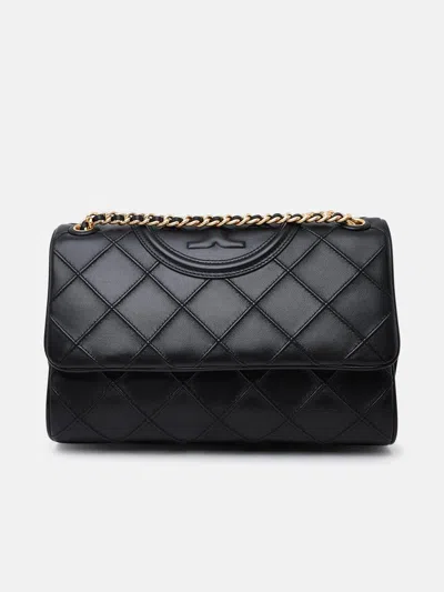 Tory Burch Tracolla Fleming Soft In Black