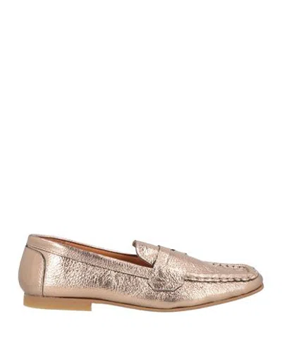 Tosca Blu Studio Woman Loafers Antique Rose Size 7 Textile Fibers In Multi