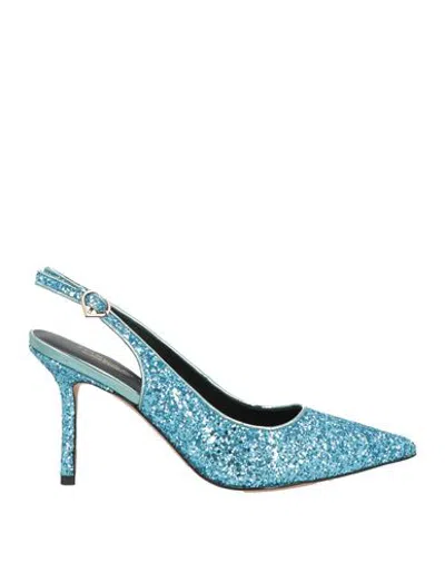 Tosca Blu Studio Woman Pumps Azure Size 7 Synthetisches Material In Multi