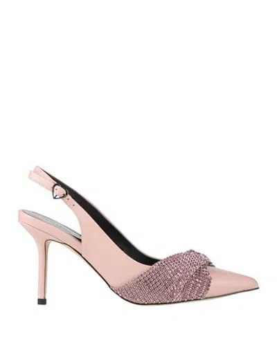 Tosca Blu Woman Pumps Blush Size 8 Leather In Pink