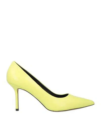Tosca Blu Woman Pumps Light Green Size 10 Leather