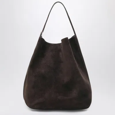 Totême Brown Suede Tote Bag