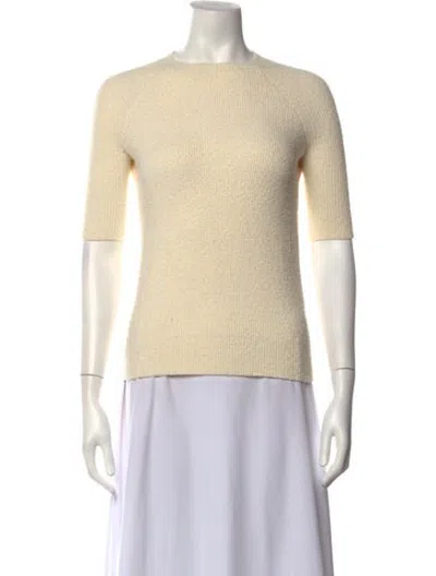 Pre-owned Totême Crew Neck Sweater In Neutrals