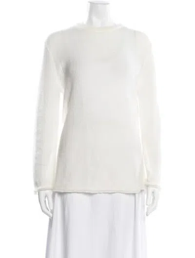 Pre-owned Totême Crew Neck Sweater In Neutrals