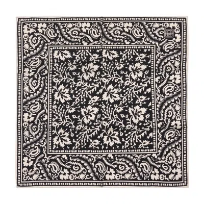 Totême Toteme Hankie Lace Scarf -  - Silk - Black