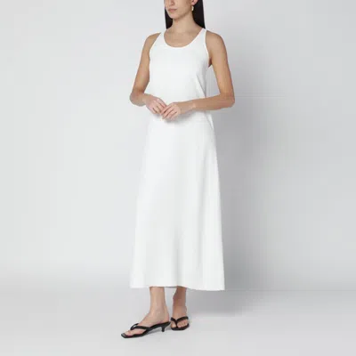 Totême White Sleeveless Midi Dress