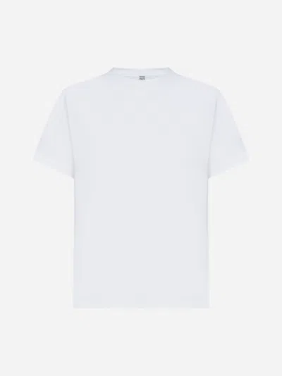 Totême Cotton T-shirt In White