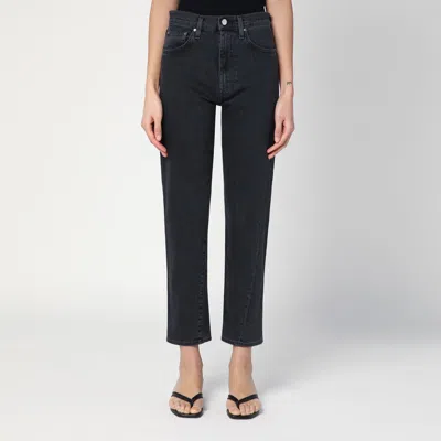 Totême Dark Grey Jeans In Organic Denim