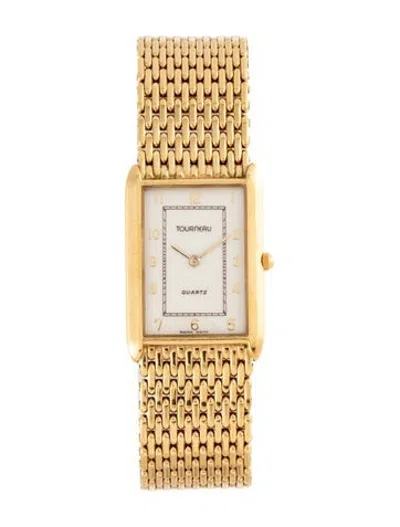 Pre-owned Tourneau Classic Watch, 22mm In Multicolor