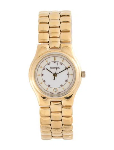 Pre-owned Tourneau Classic Watch, 24mm In Multicolor