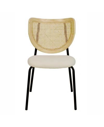 Tov Furniture 2 Pcs. Rattan Dining Chair In Natural
