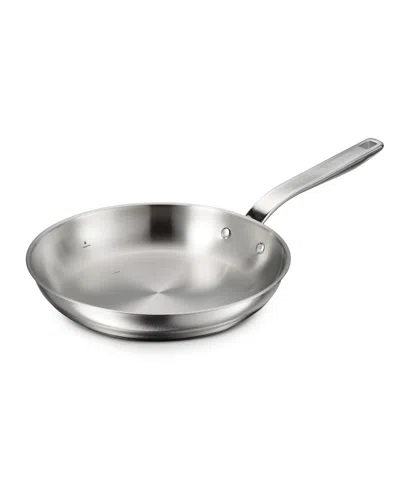 Tramontina Tempo Tri-ply Base Stainless Steel 10" Frying Pan In Silver